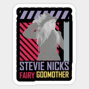 Stevie Nicks Retro Aesthetic Sticker